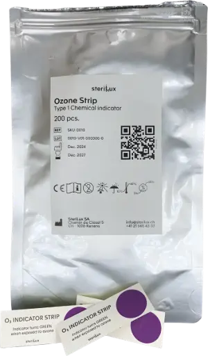 Ozone Strip Type 1 / Chemical indicator x200pcs.